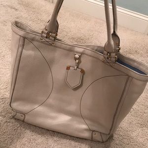 Beautiful cream Cole Haan leather bag